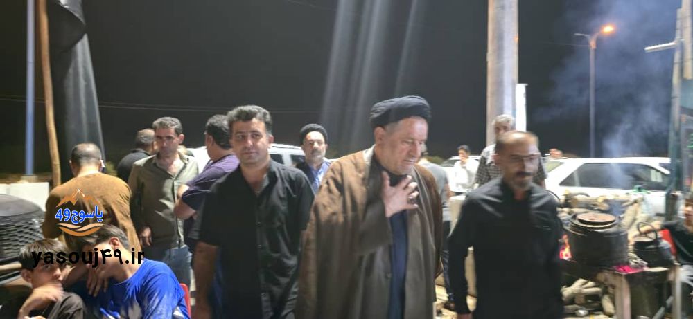 قدردانی سید محمد موحد از خادمان حسینی در مواکب شهدای خیرآباد،شهدای کهگیلویه و شهدای بخش سوق 