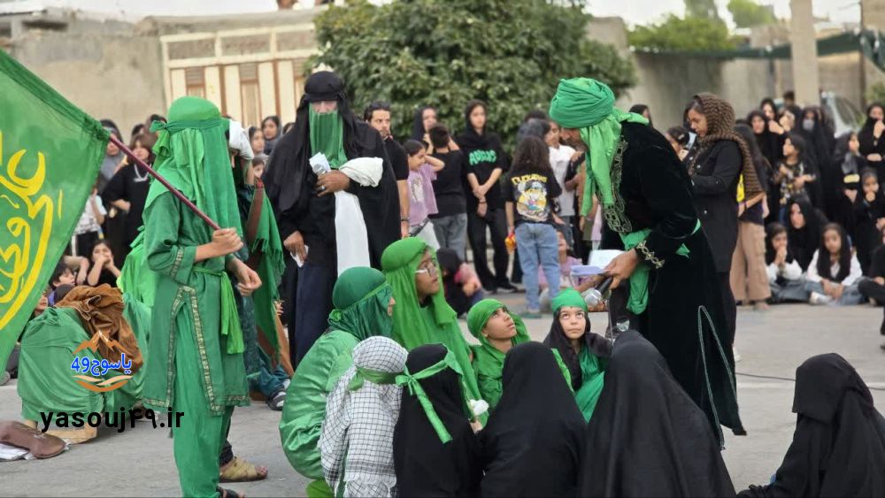 گزارش تصویری | شکوه آیین سنتی خیمه‌سوزان در شهر سوق