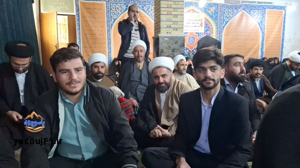 فیلم و عکس| اجتماع بصیرتی حوزویان یاسوج در حمایت از ولایت