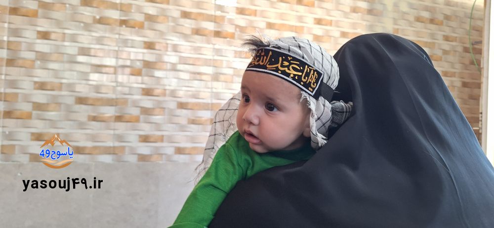 لالایی عاشورایی مادران در مسجدالنبی یاسوج