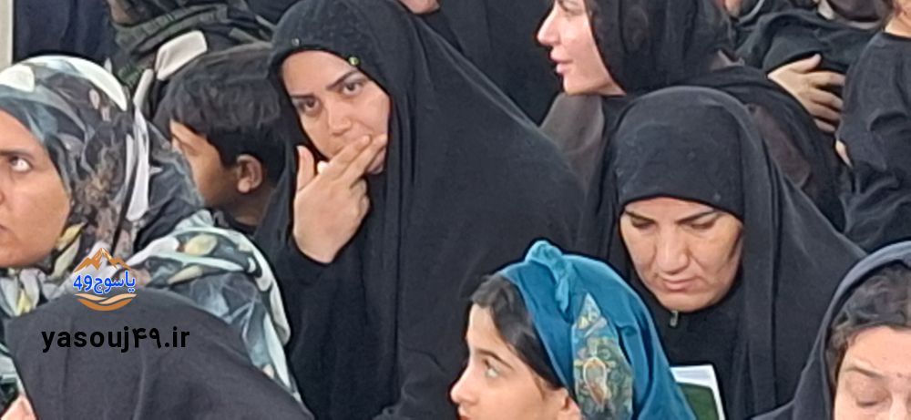 لالایی عاشورایی مادران در مسجدالنبی یاسوج