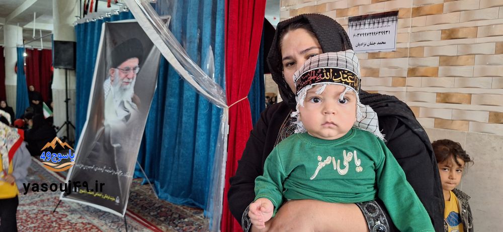 لالایی عاشورایی مادران در مسجدالنبی یاسوج