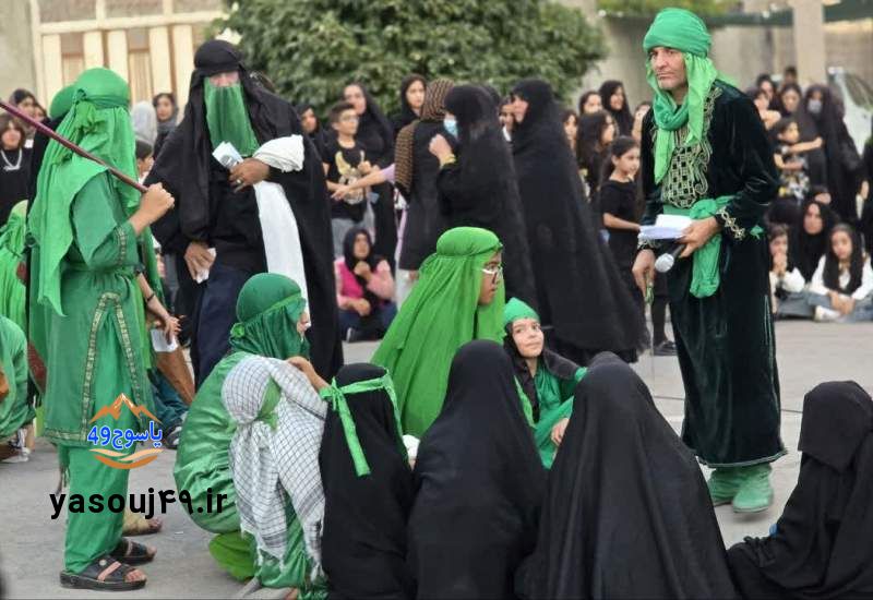 گزارش تصویری | شکوه آیین سنتی خیمه‌سوزان در شهر سوق