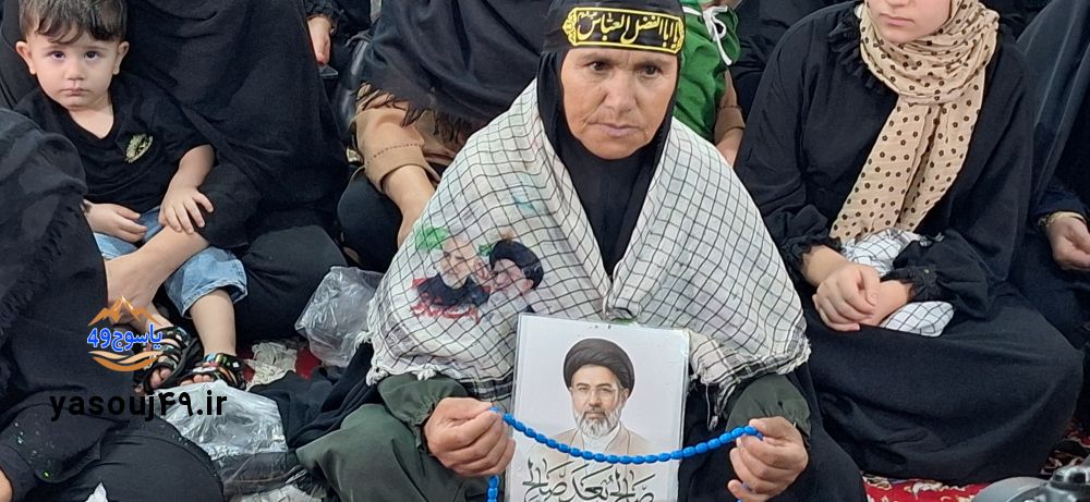 لالایی عاشورایی مادران در مسجدالنبی یاسوج