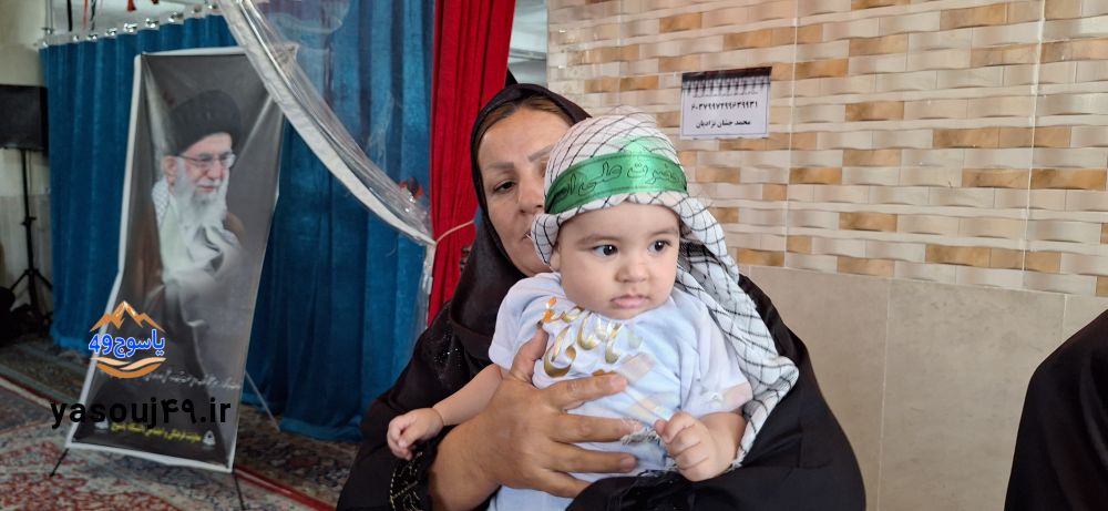 لالایی عاشورایی مادران در مسجدالنبی یاسوج