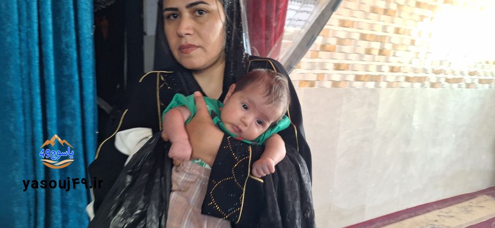 لالایی عاشورایی مادران در مسجدالنبی یاسوج