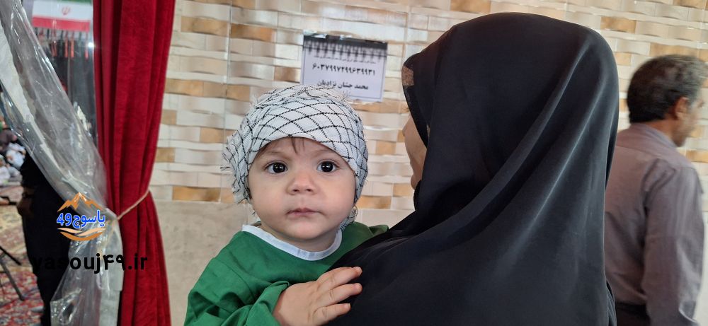 لالایی عاشورایی مادران در مسجدالنبی یاسوج