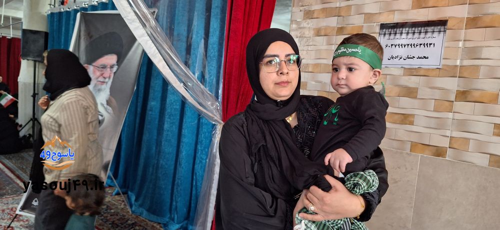 لالایی عاشورایی مادران در مسجدالنبی یاسوج