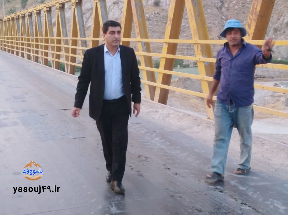 تکنولوژی «اپوکسی» برای نخستین بار در کهگیلویه و بویراحمد؛ پل ایدنک نوسازی می‌شود