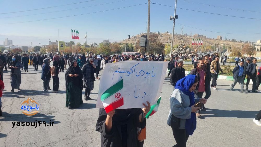 تجمع اعتراضی به سد ماندگان و خرسان در سفر رئیس جمهور