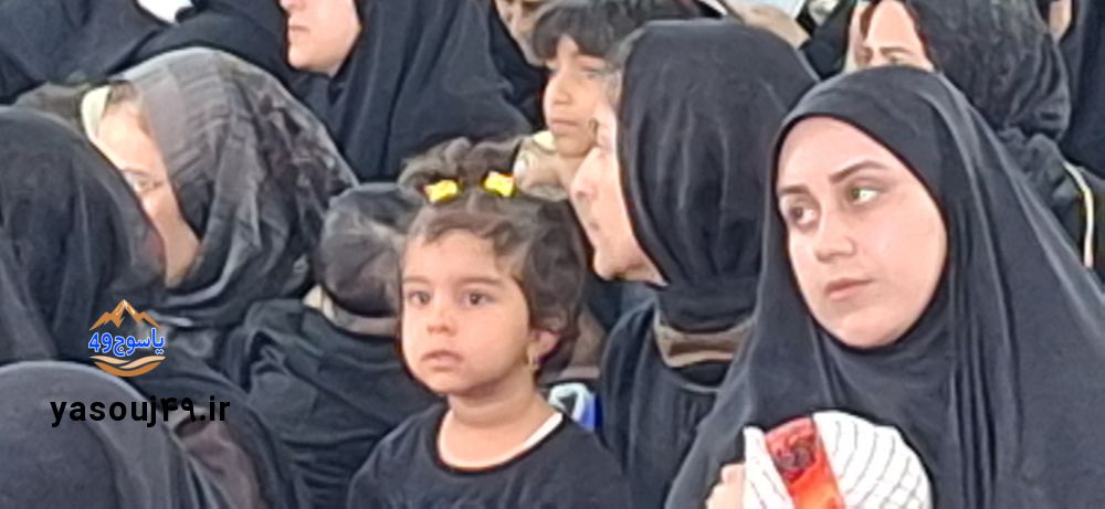 لالایی عاشورایی مادران در مسجدالنبی یاسوج