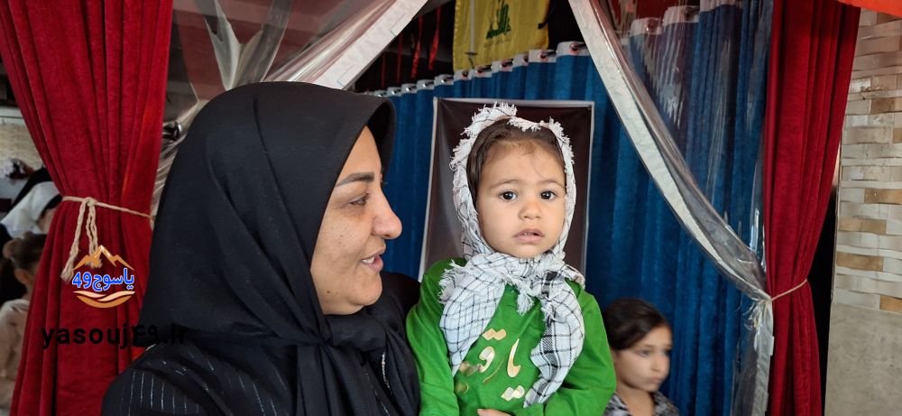 لالایی عاشورایی مادران در مسجدالنبی یاسوج