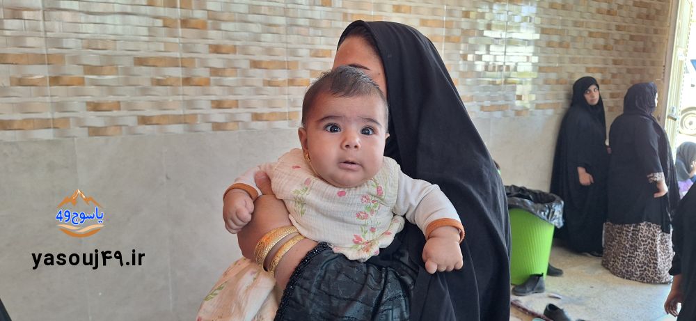 لالایی عاشورایی مادران در مسجدالنبی یاسوج