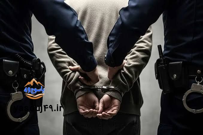 یک هتاک به دستور دادستان یاسوج بازداشت شد
